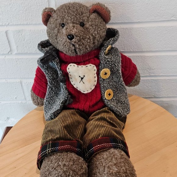 Russ Berrie "Bellamy" Bear NWT - Picture 1 of 9